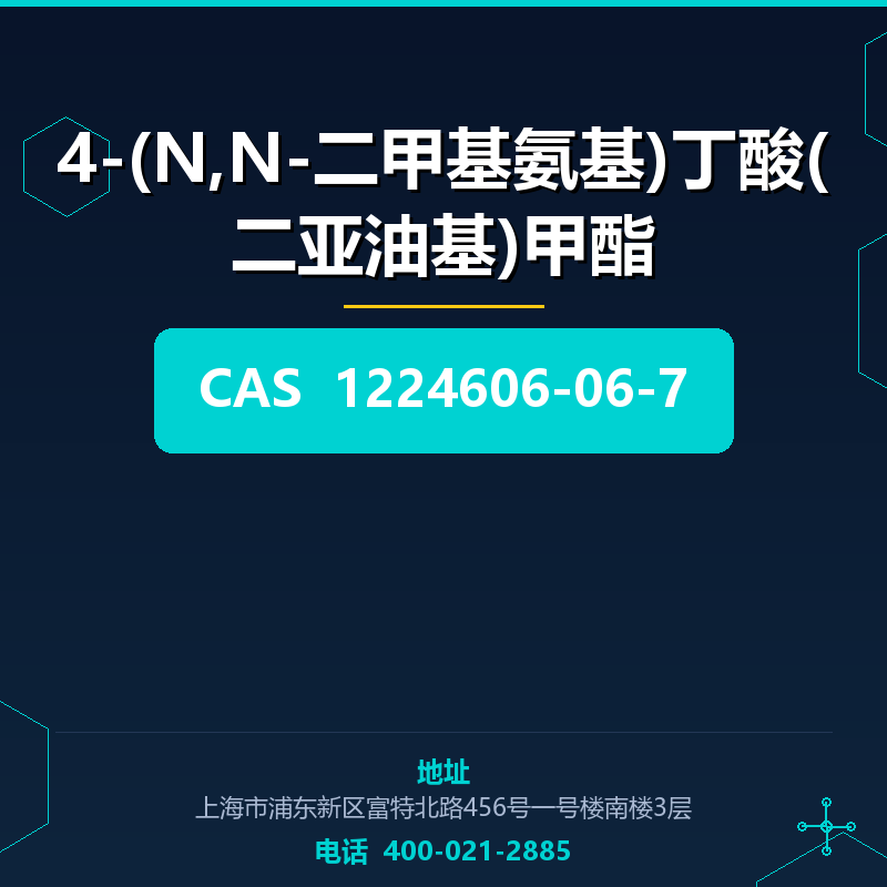 4-(N,N-二甲基氨基)丁酸(二亚油基)甲酯 1224606-06-7
