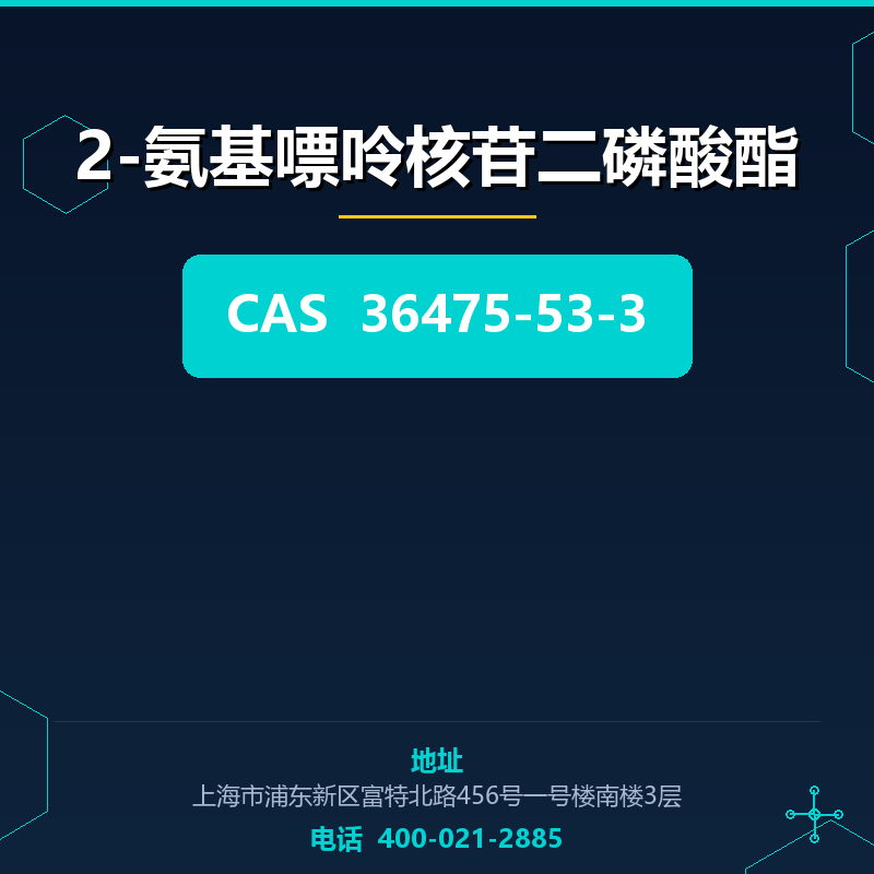 2-氨基嘌呤核苷二磷酸酯 36475-53-3
