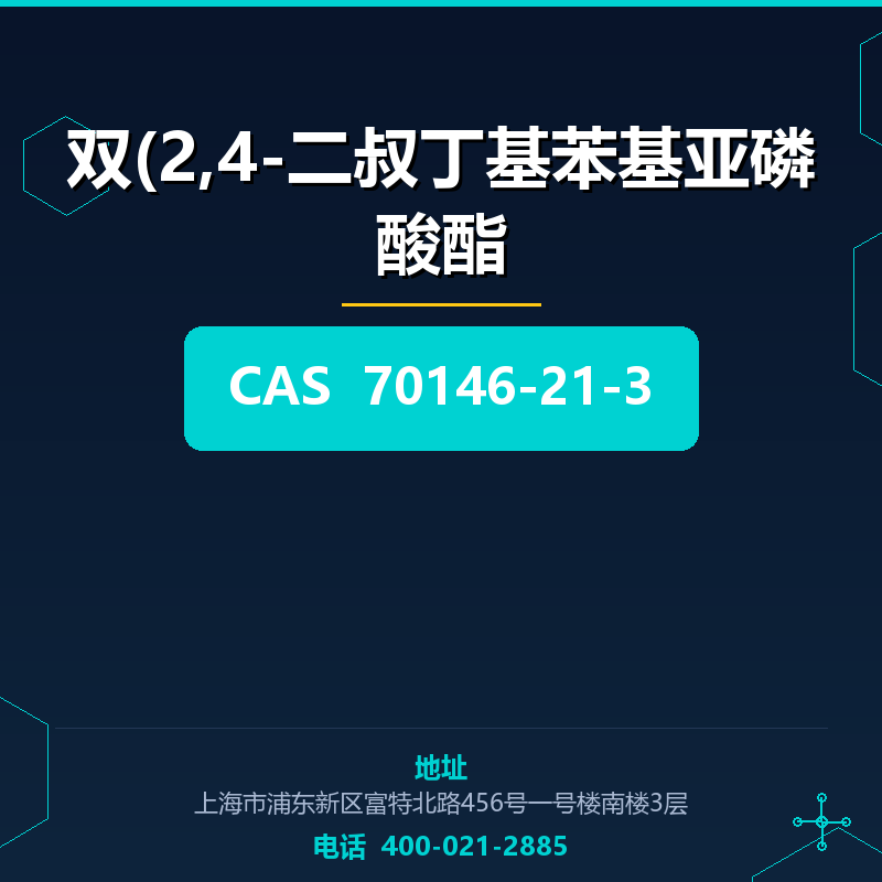 双(2,4-二叔丁基苯基亚磷酸酯 70146-21-3