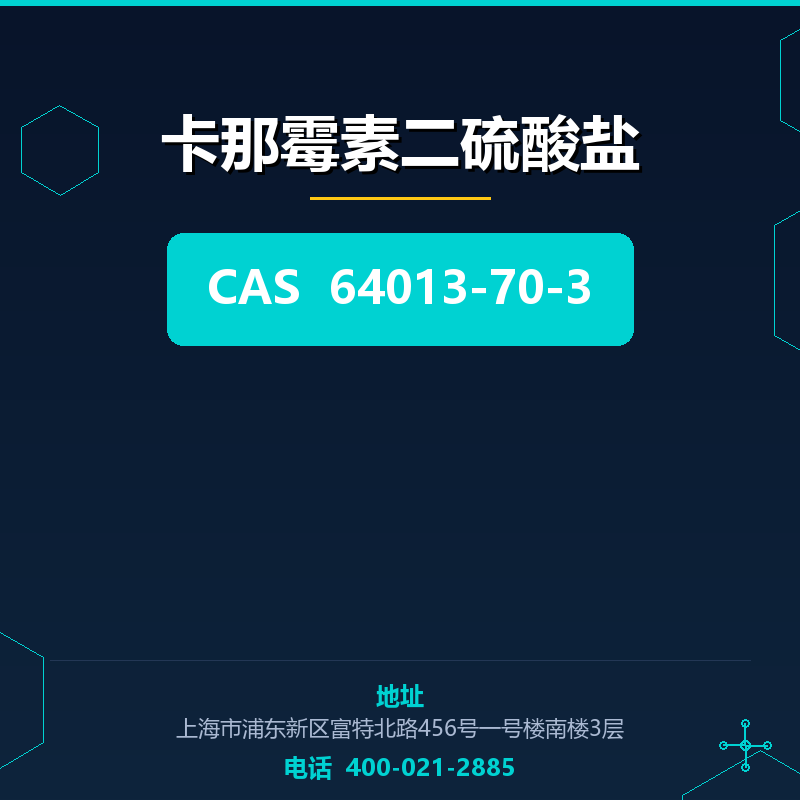 卡那霉素二硫酸盐 64013-70-3