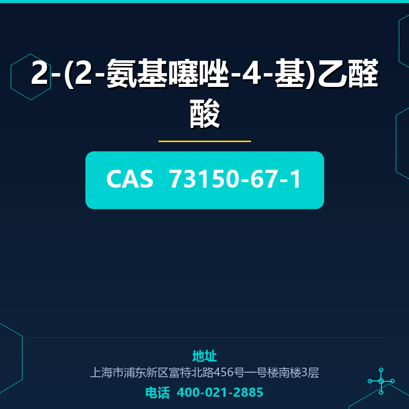 2-(2-氨基噻唑-4-基)乙醛酸 73150-67-1