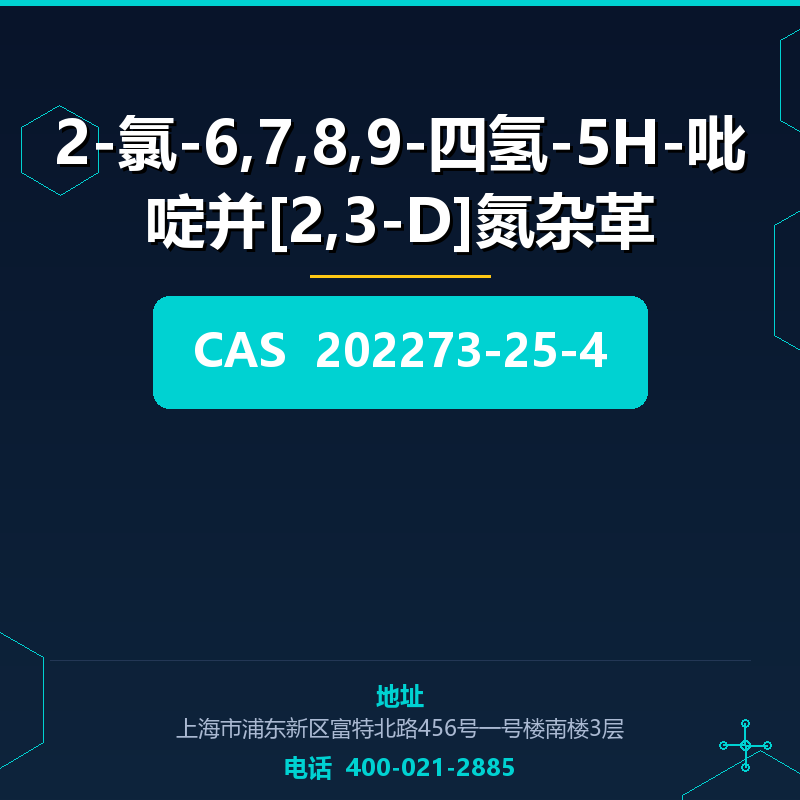 2-氯-6,7,8,9-四氢-5H-吡啶并[2,3-D]氮杂革 202273-25-4
