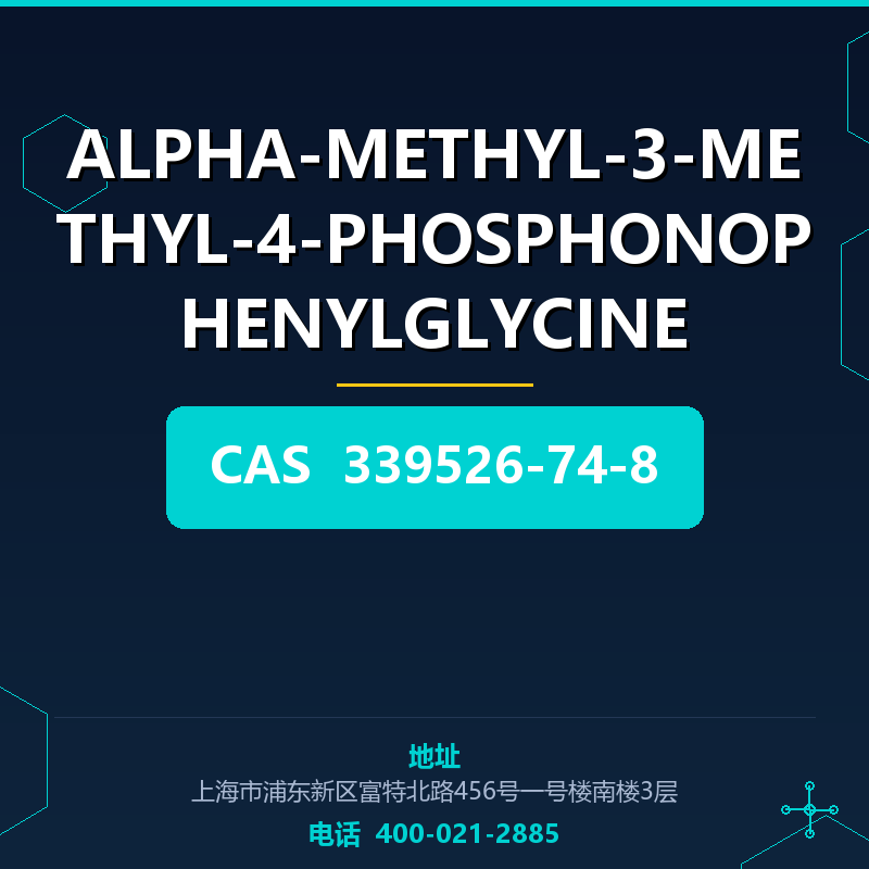 ALPHA-METHYL-3-METHYL-4-PHOSPHONOPHENYLGLYCINE 339526-74-8