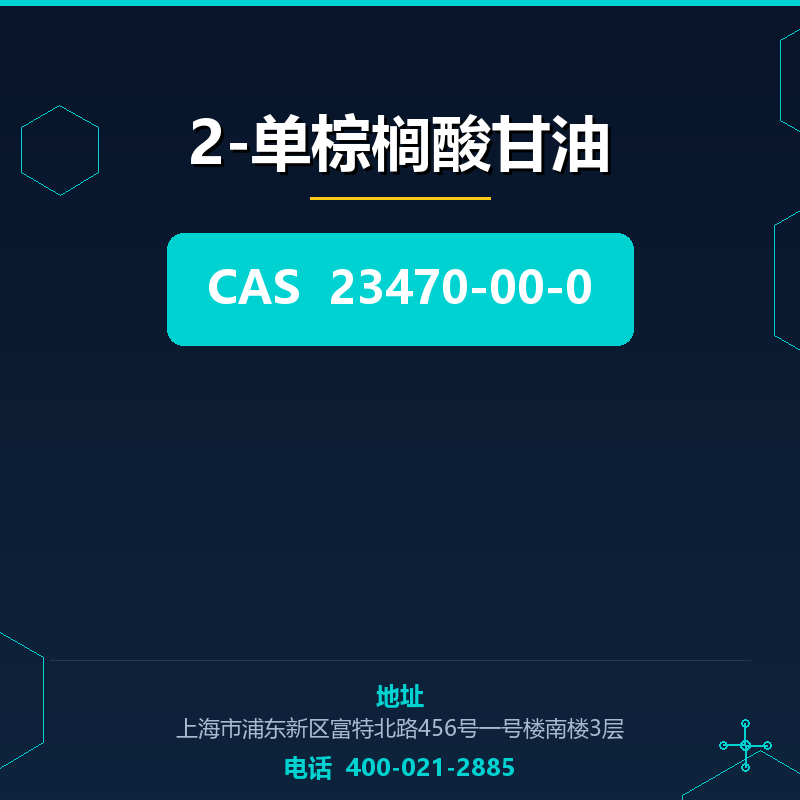 2-单棕榈酸甘油 23470-00-0