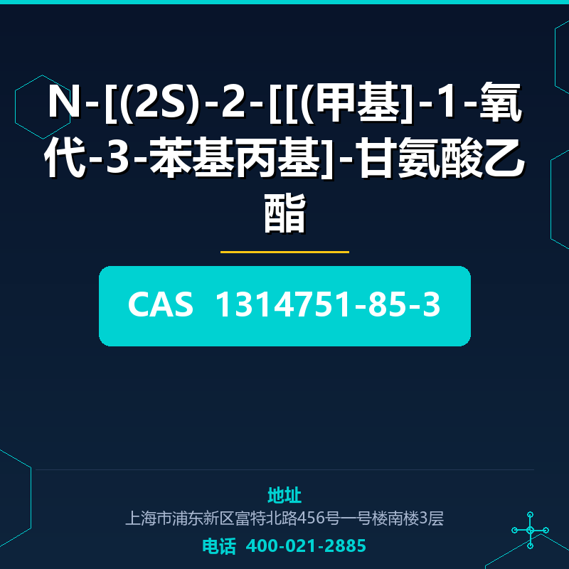 N-[(2S)-2-[[(甲基]-1-氧代-3-苯基丙基]-甘氨酸乙酯 1314751-85-3
