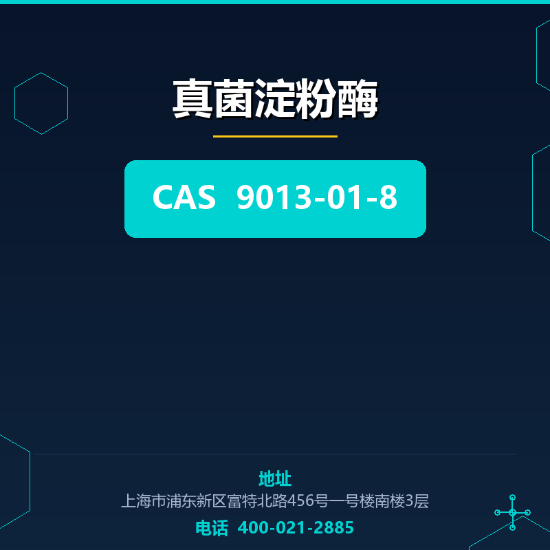 真菌淀粉酶 9013-01-8