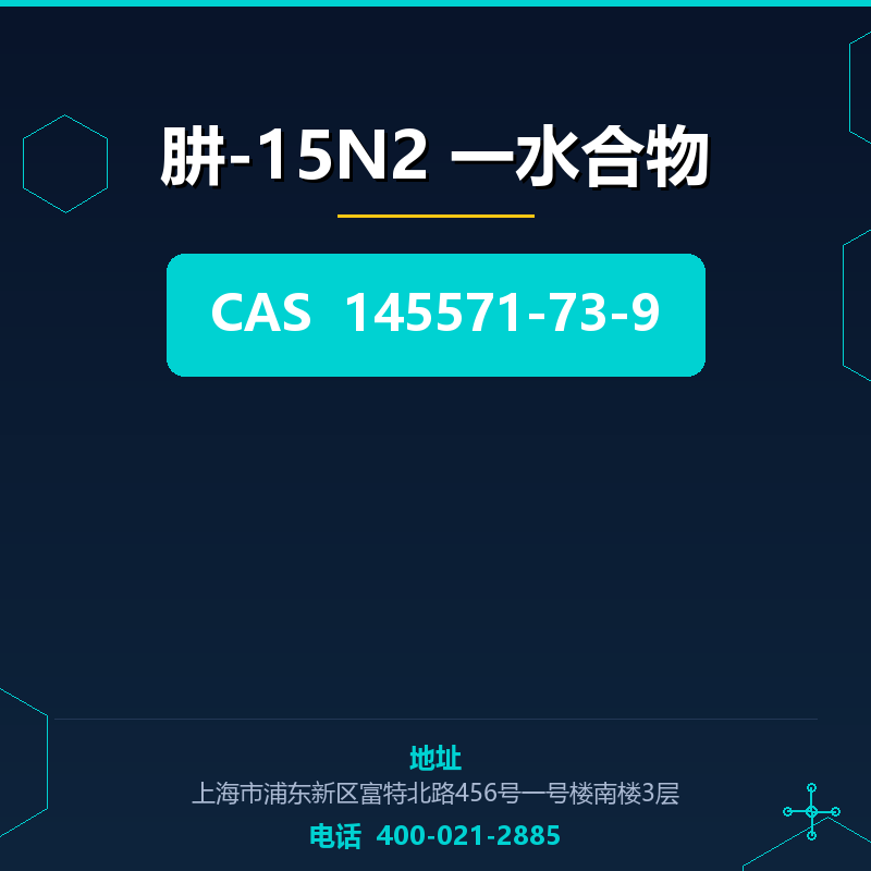 肼-15N2 一水合物 145571-73-9