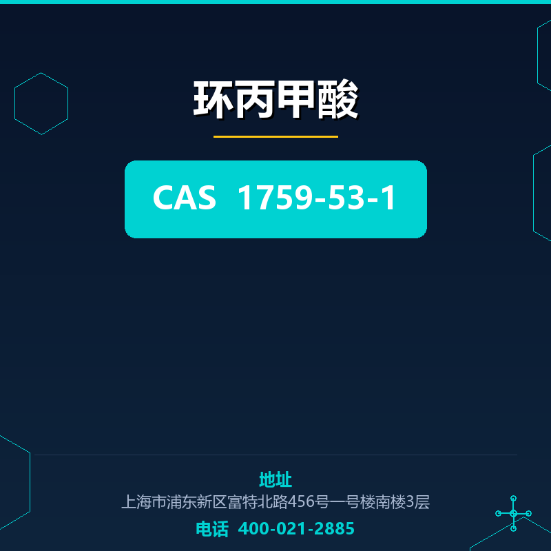 环丙甲酸 1759-53-1