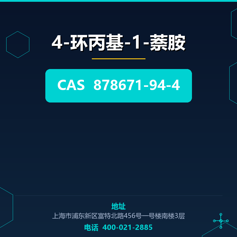 4-环丙基-1-萘胺 878671-94-4