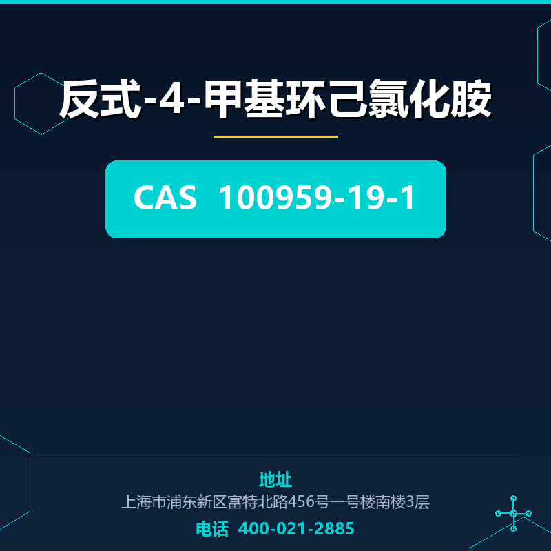 反式-4-甲基环己氯化胺 100959-19-1