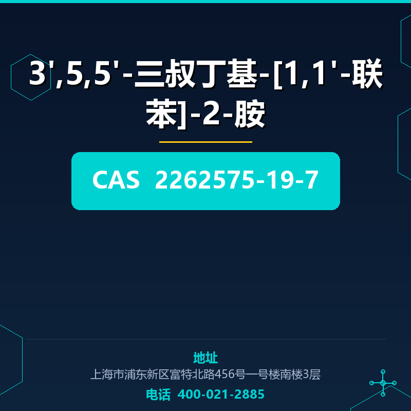 3',5,5'-三叔丁基-[1,1'-联苯]-2-胺 2262575-19-7