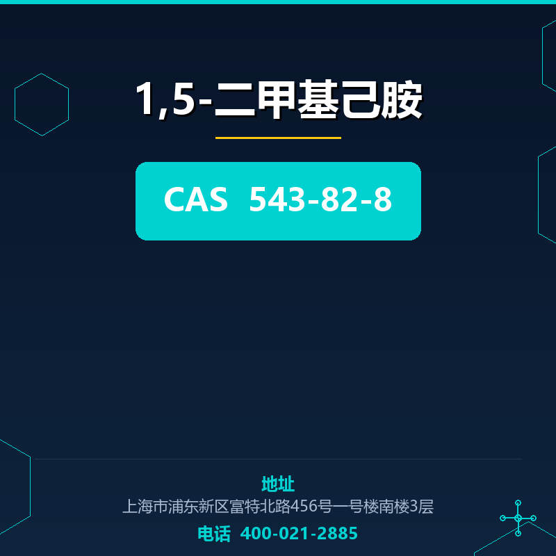 1,5-二甲基己胺 543-82-8