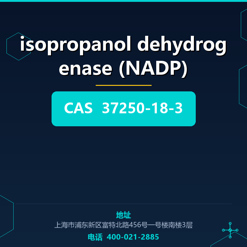 isopropanol dehydrogenase (NADP) 37250-18-3