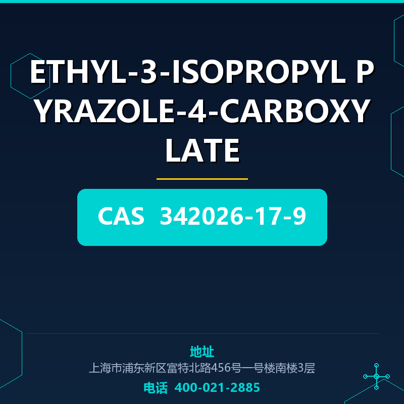 ETHYL-3-ISOPROPYL PYRAZOLE-4-CARBOXYLATE 342026-17-9