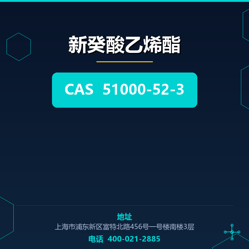 新癸酸乙烯酯 51000-52-3