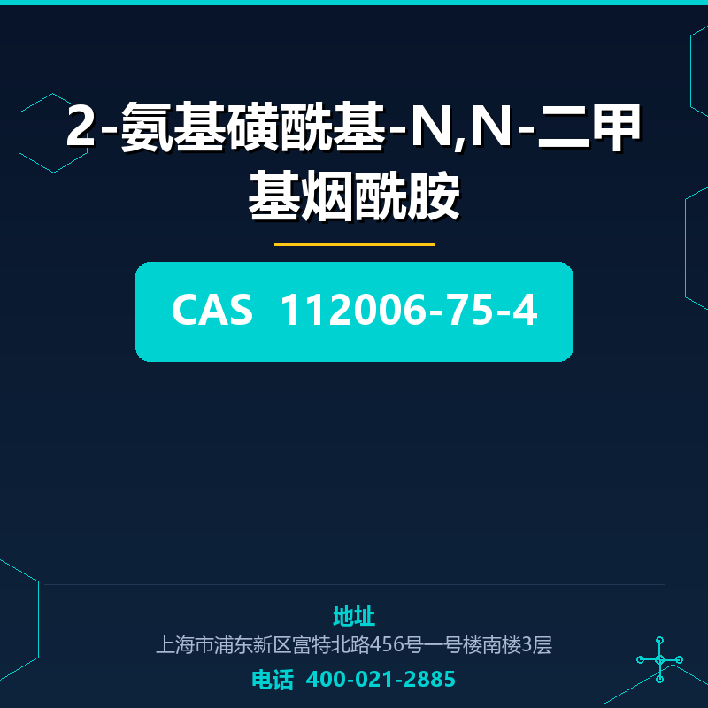 2-氨基磺酰基-N,N-二甲基烟酰胺 112006-75-4