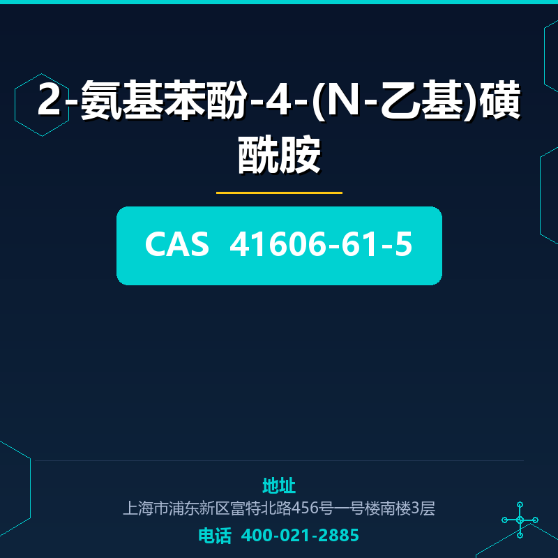 2-氨基苯酚-4-(N-乙基)磺酰胺 41606-61-5