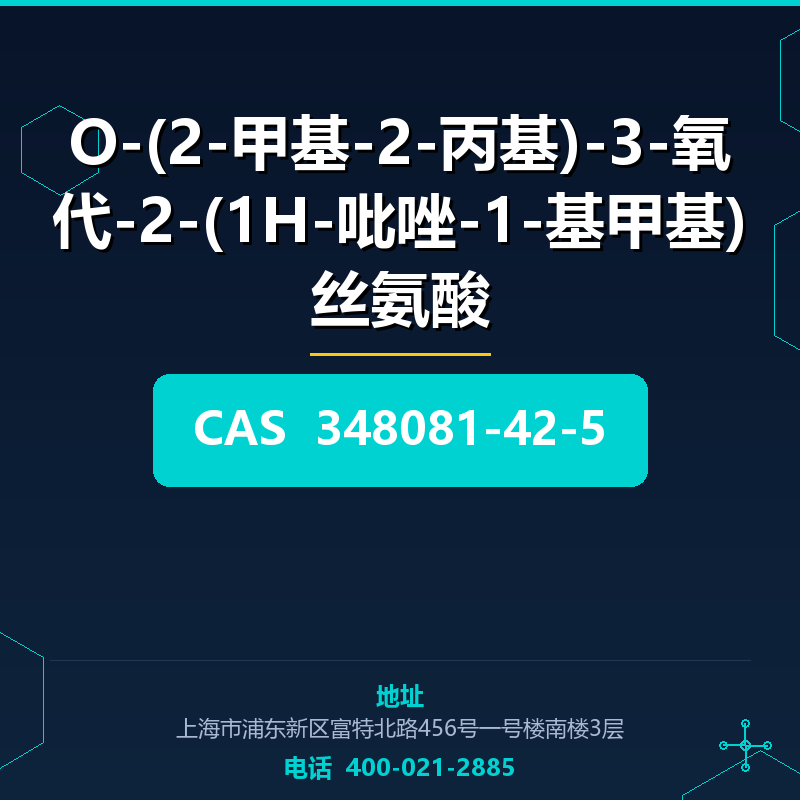 O-(2-甲基-2-丙基)-3-氧代-2-(1H-吡唑-1-基甲基)丝氨酸 348081-42-5
