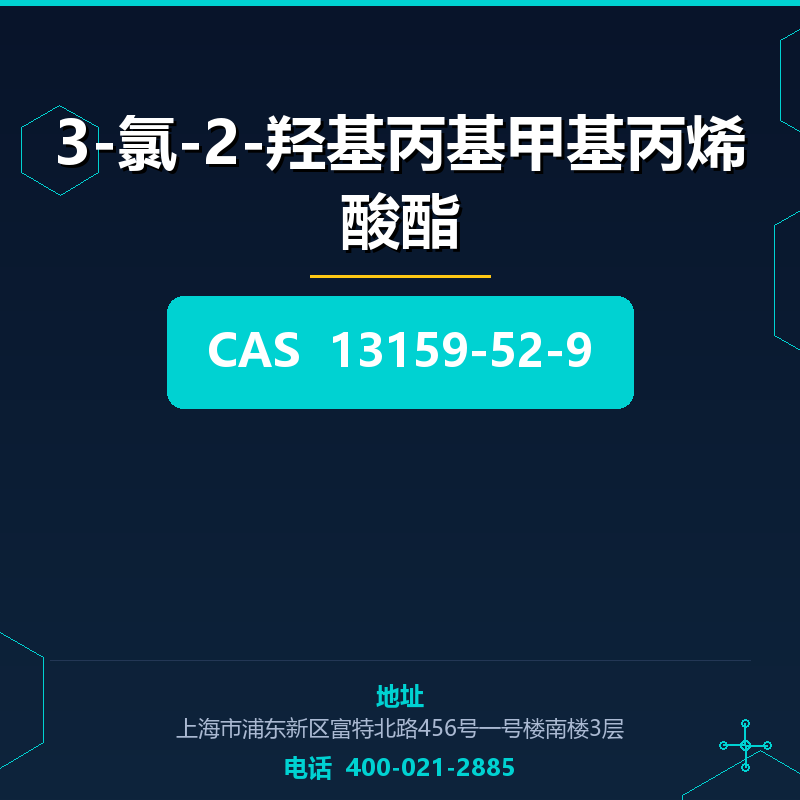 3-氯-2-羟基丙基甲基丙烯酸酯 13159-52-9