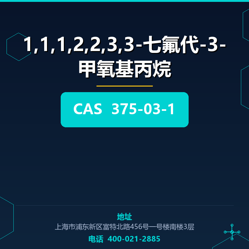 1,1,1,2,2,3,3-七氟代-3-甲氧基丙烷 375-03-1