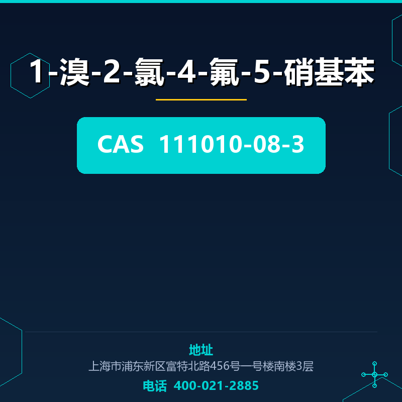 1-溴-2-氯-4-氟-5-硝基苯 111010-08-3