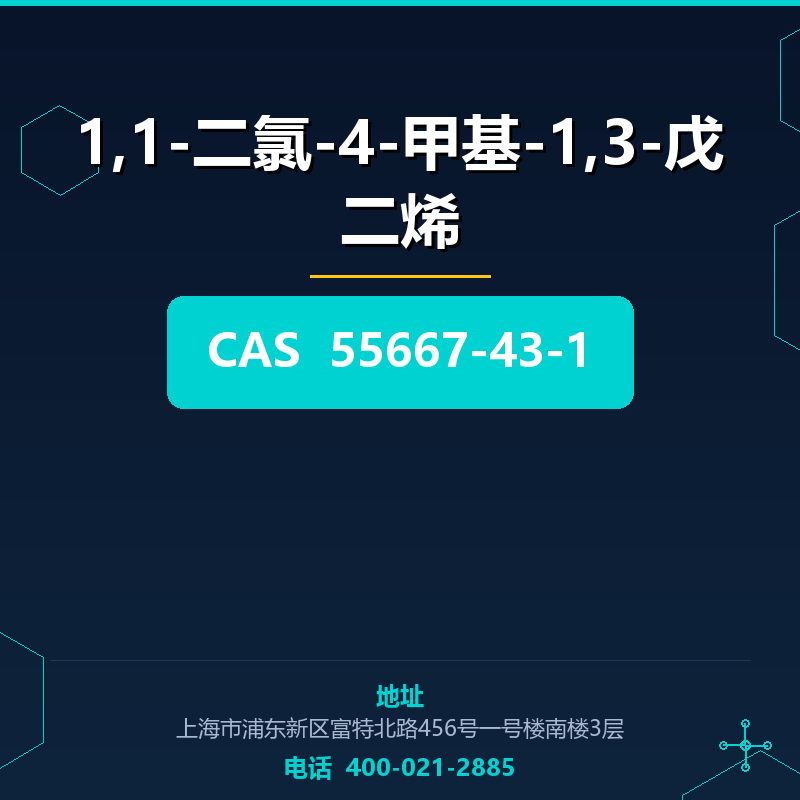 1,1-二氯-4-甲基-1,3-戊二烯 55667-43-1