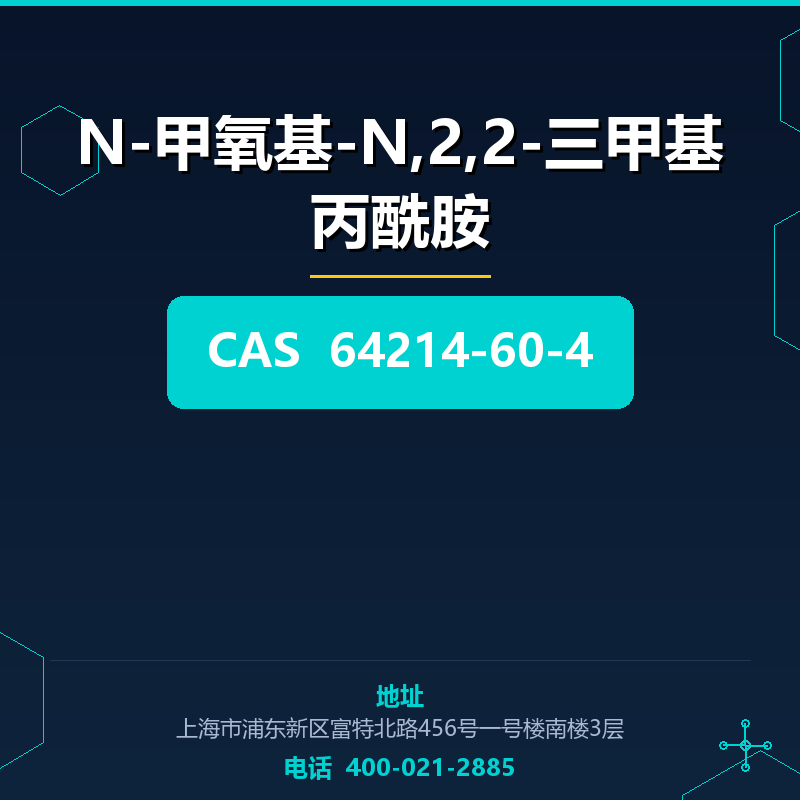 N-甲氧基-N,2,2-三甲基丙酰胺 64214-60-4