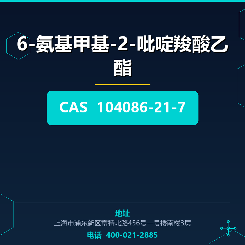 6-氨基甲基-2-吡啶羧酸乙酯 104086-21-7