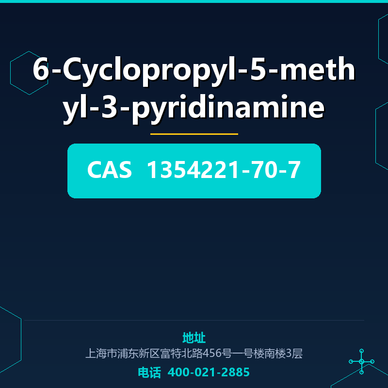 6-Cyclopropyl-5-methyl-3-pyridinamine 1354221-70-7