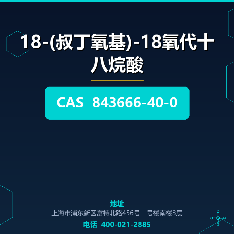 18-(叔丁氧基)-18氧代十八烷酸 843666-40-0