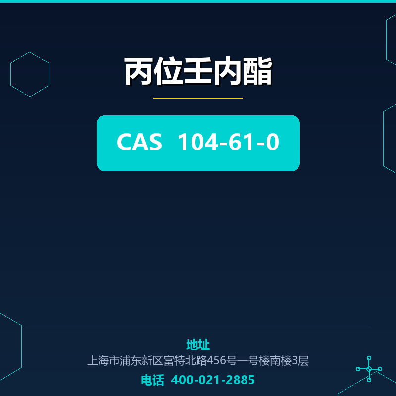 丙位壬内酯 104-61-0
