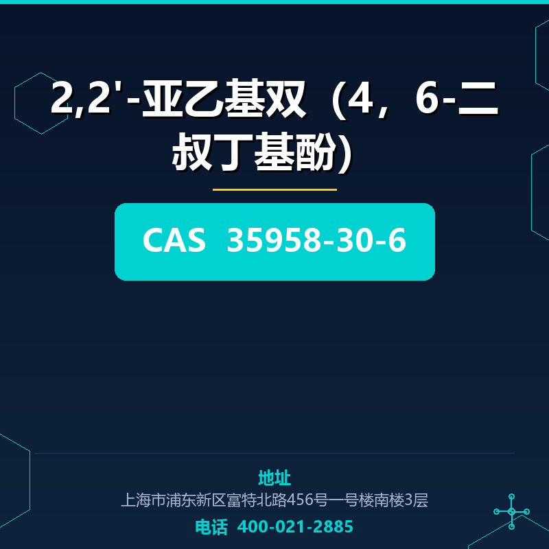 2,2'-亚乙基双（4，6-二叔丁基酚） 35958-30-6