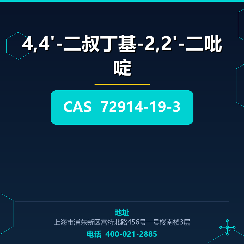 4,4'-二叔丁基-2,2'-二吡啶 72914-19-3