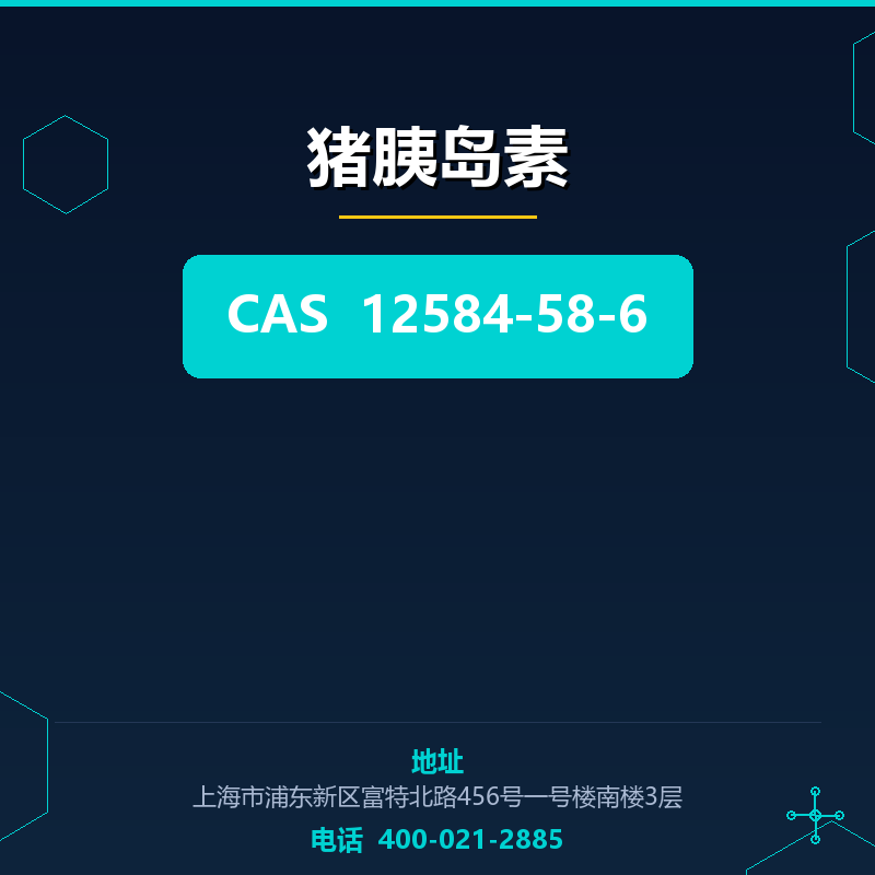 猪胰岛素 12584-58-6