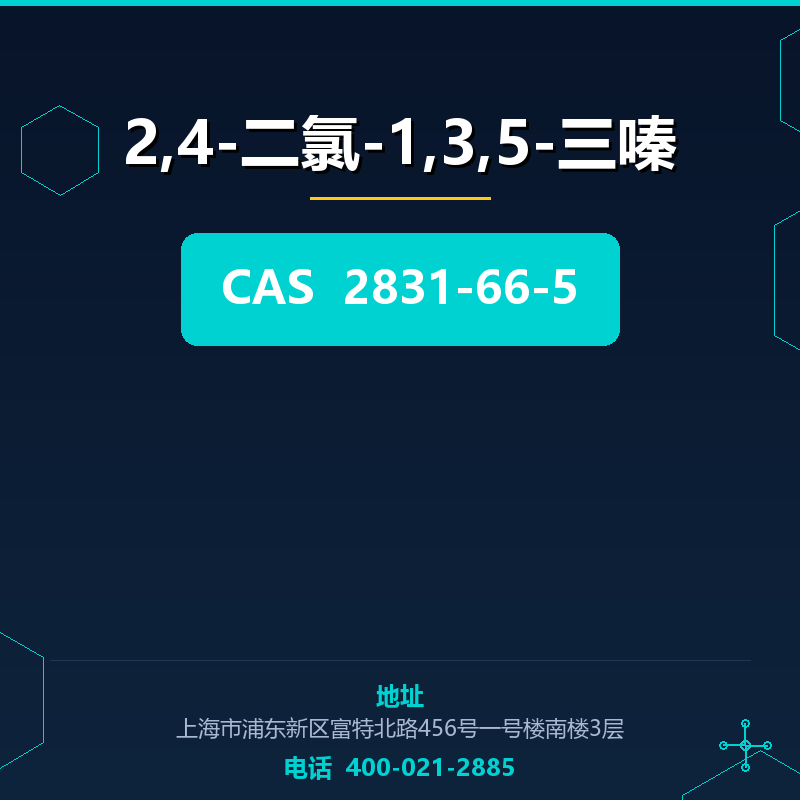 2,4-二氯-1,3,5-三嗪 2831-66-5