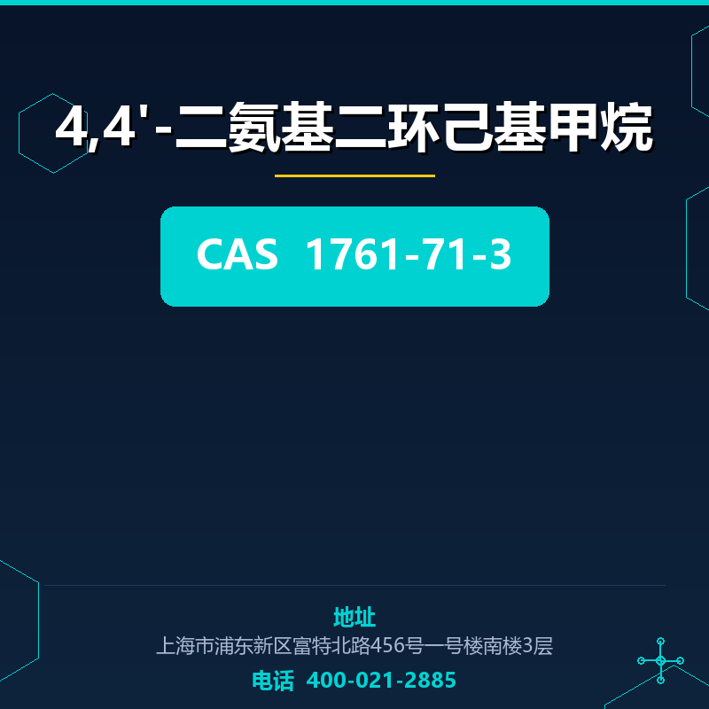4,4'-二氨基二环己基甲烷 1761-71-3