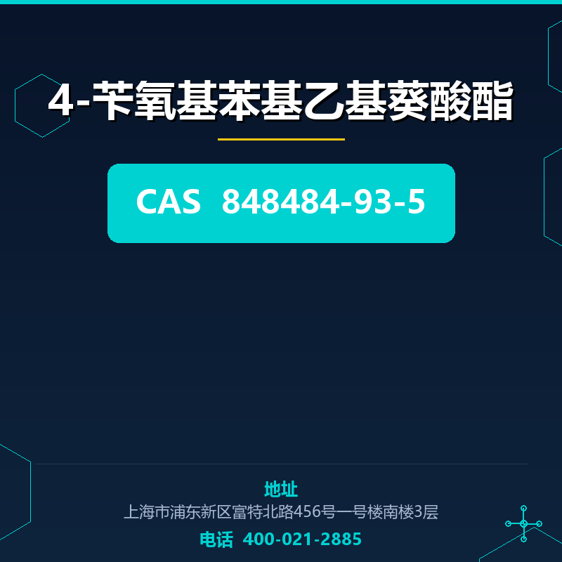 4-苄氧基苯基乙基葵酸酯 848484-93-5