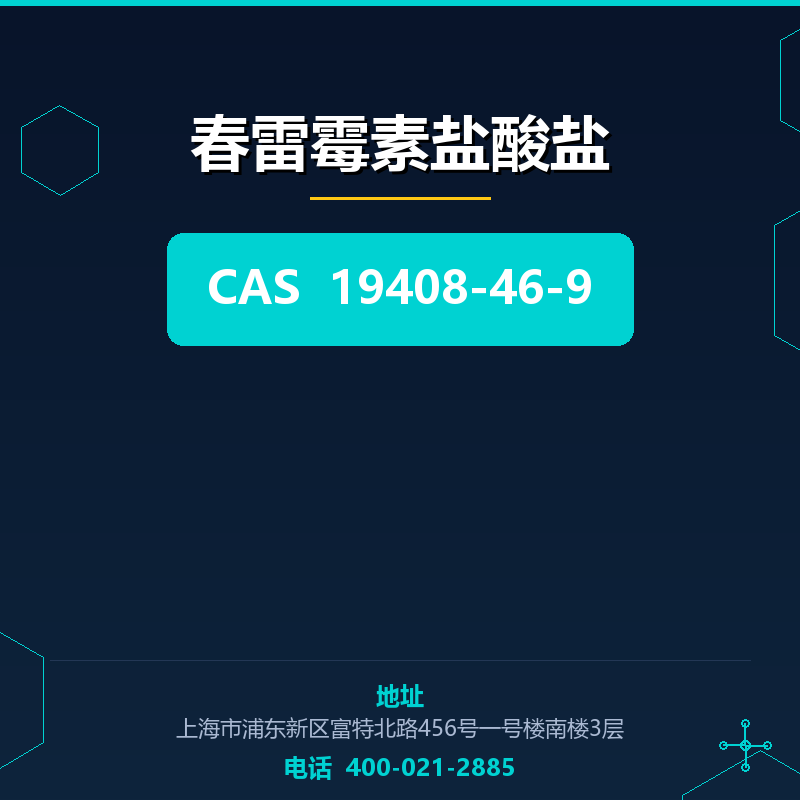 春雷霉素盐酸盐 19408-46-9