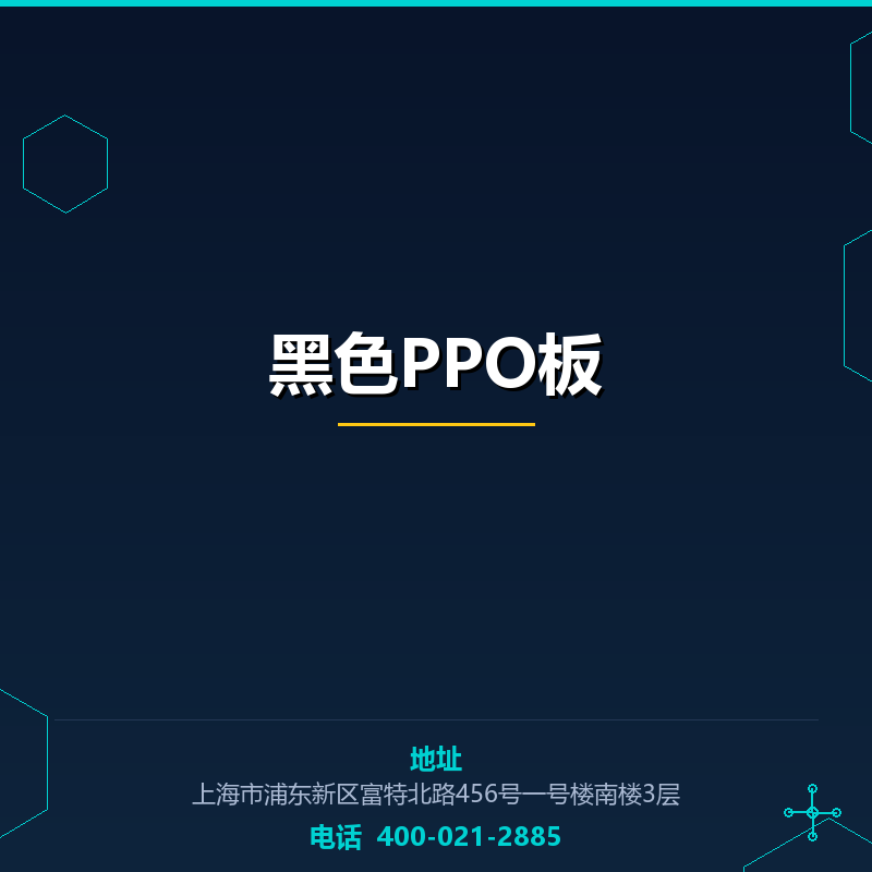 黑色PPO板 None