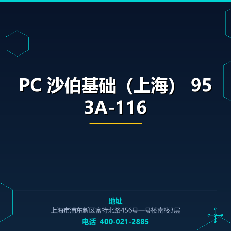 PC 沙伯基础（上海） 953A-116 None