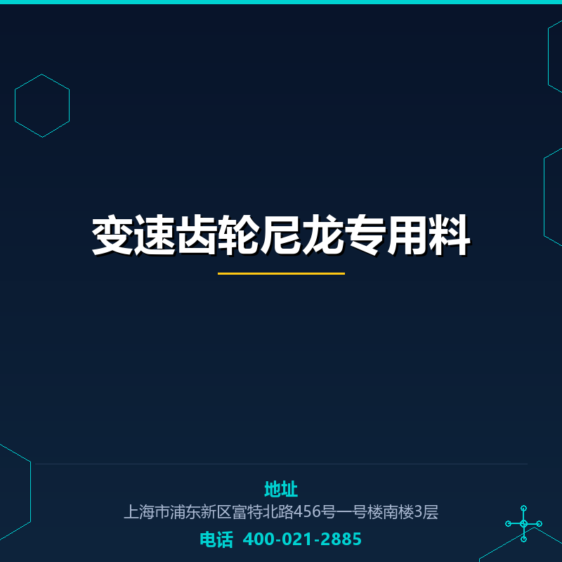 变速齿轮尼龙专用料 None