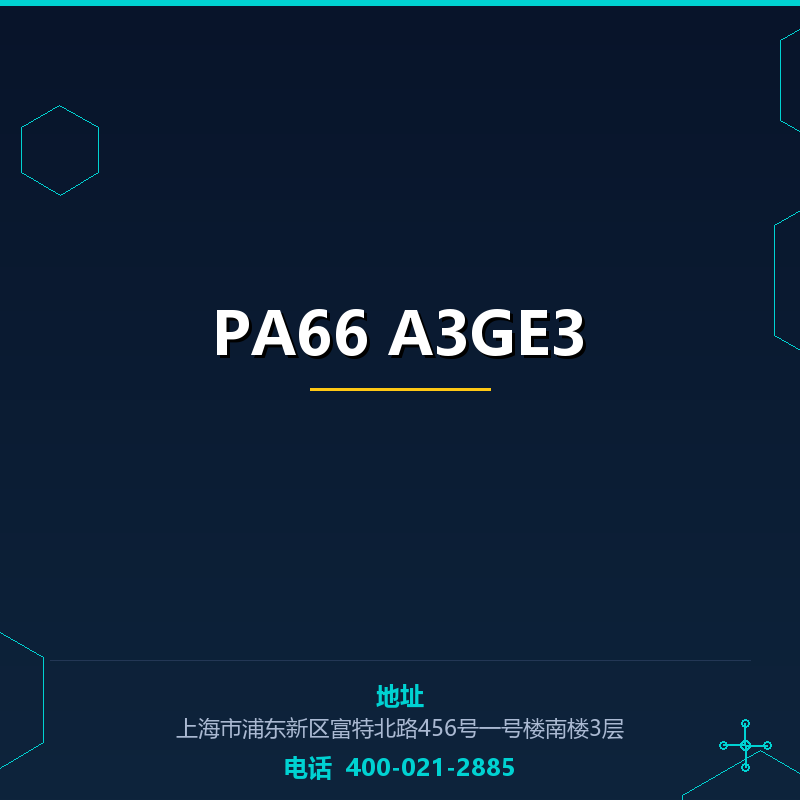PA66 A3GE3 None