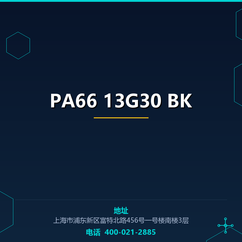 PA66 13G30 BK None
