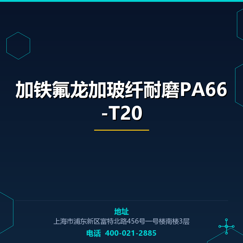加铁氟龙加玻纤耐磨PA66-T20 None