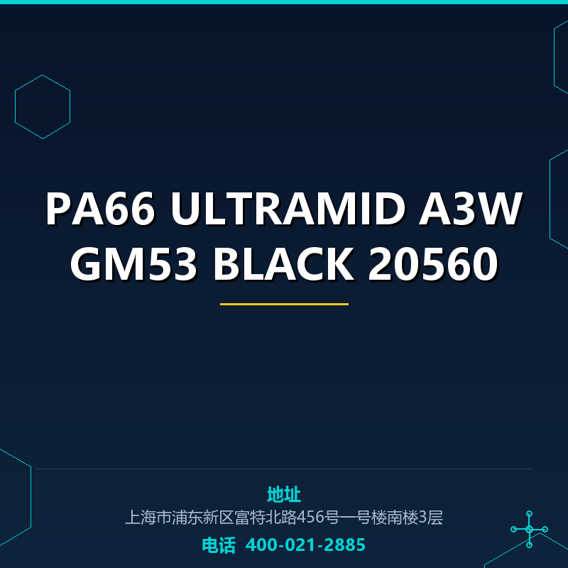 PA66 ULTRAMID A3WGM53 BLACK 20560 None
