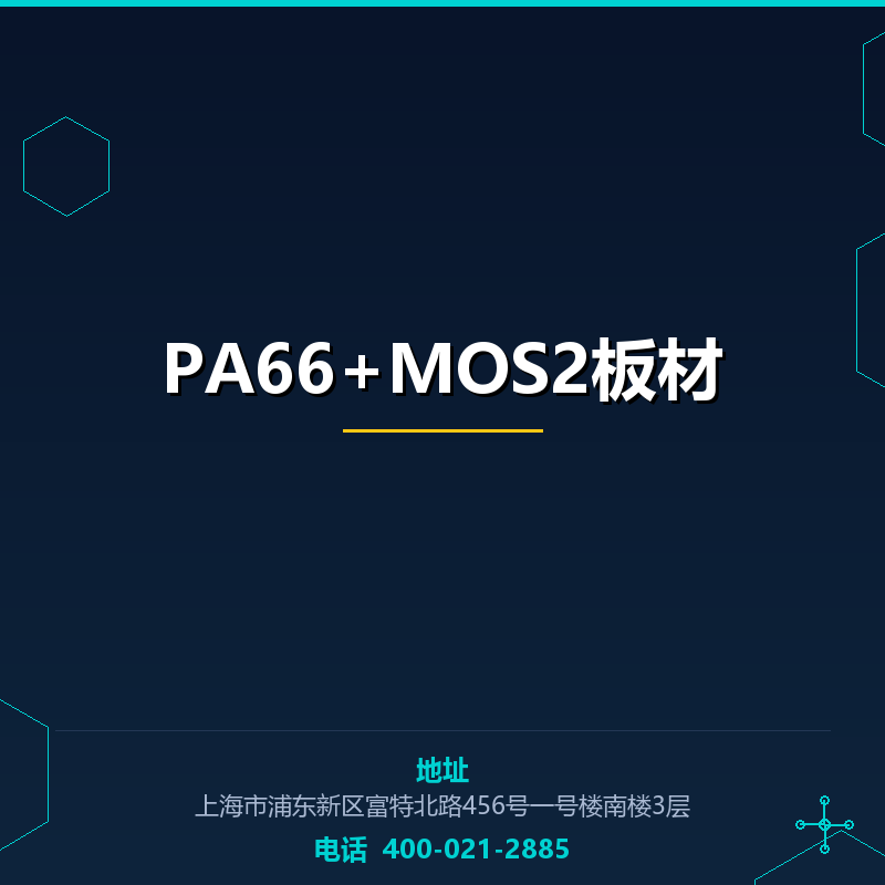 PA66+MOS2板材 None