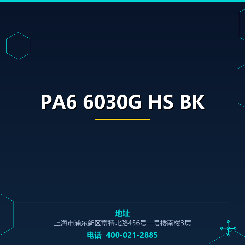 PA6 6030G HS BK None