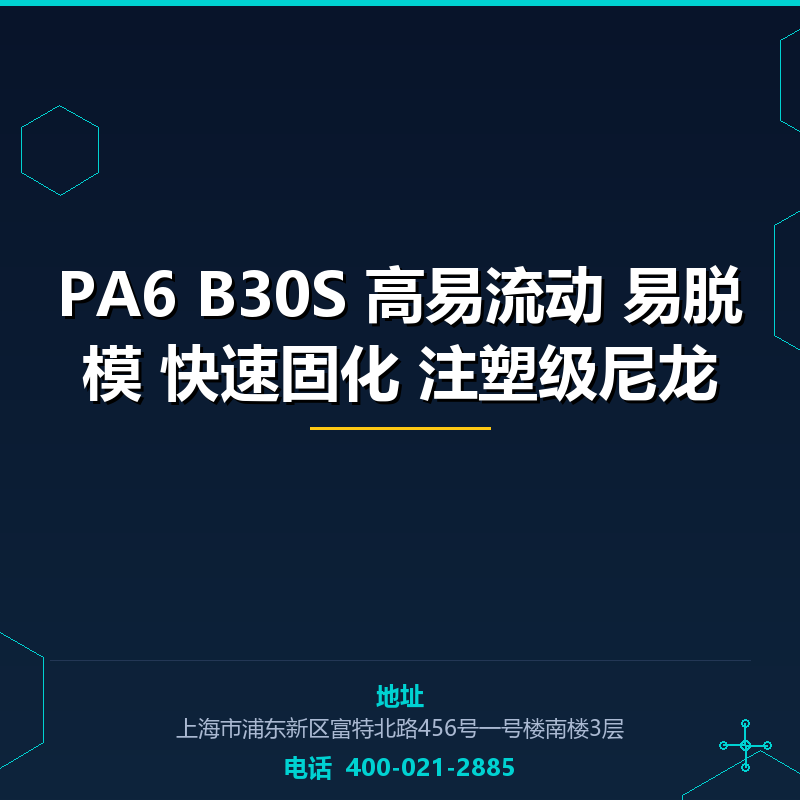 PA6 B30S 高易流动 易脱模 快速固化 注塑级尼龙原料 None