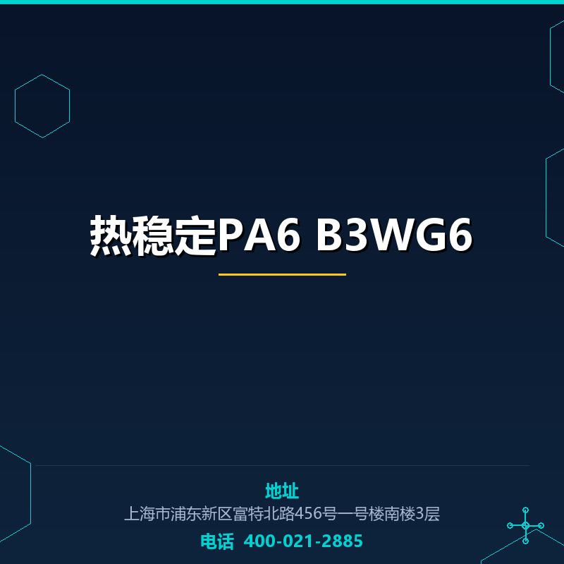 热稳定PA6 B3WG6 None