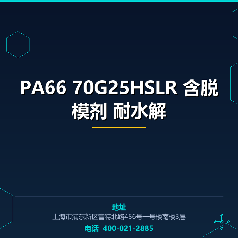 PA66 70G25HSLR 含脱模剂 耐水解